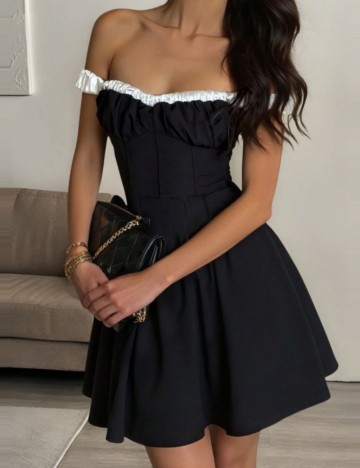 Rochie mini Shein, negru