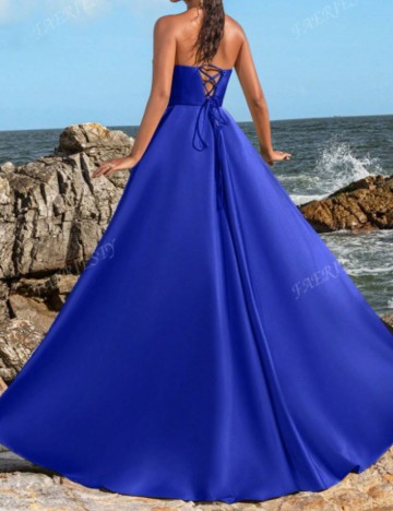 Rochie de ocazie FAERIESTY by Shein, albastru