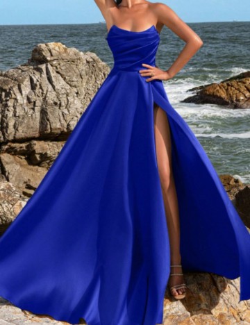 Rochie de ocazie FAERIESTY by Shein, albastru