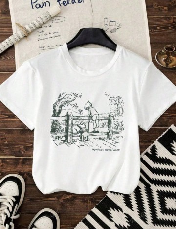 Tricou Shein, alb