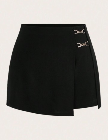 Fustă Pantalon Shein Curve+, negru