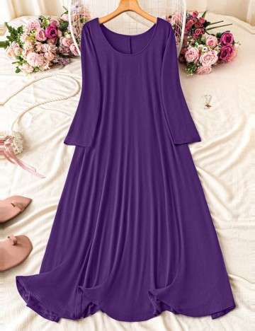 Rochie maxi Shein Curve+, mov