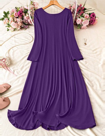 Rochie maxi Shein Curve+, mov
