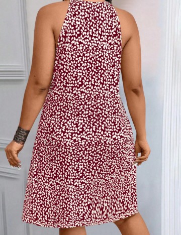 Rochie mini Shein Curve+, mix culori