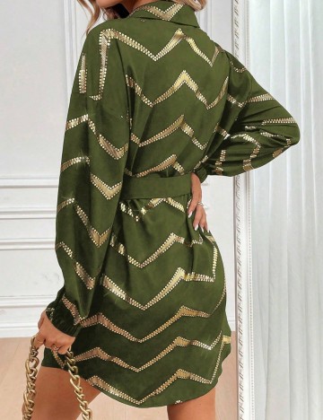 Rochie mini Shein, verde