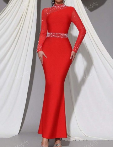 Rochie de ocazie Shein, roșu