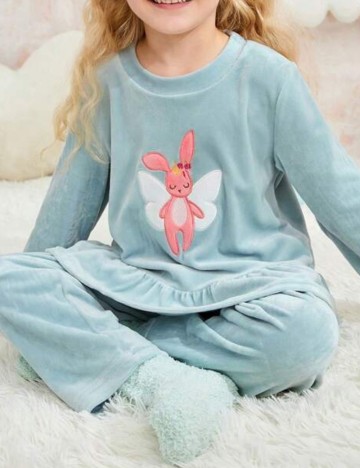 Compleu pijamale Shein, albastru