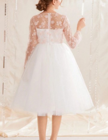 Rochie Shein, alb