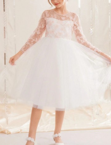 Rochie Shein, alb