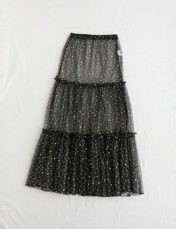 Fustă maxi Shein, negru