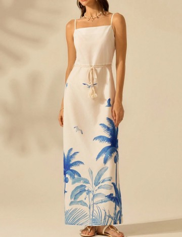 Rochie maxi Shein, mix culori