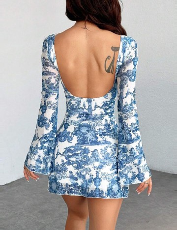 Rochie mini Shein, mix culori