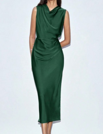 Rochie maxi Shein, verde