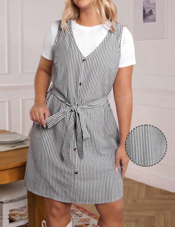 Rochie mini Shein Curve+, mix culori
