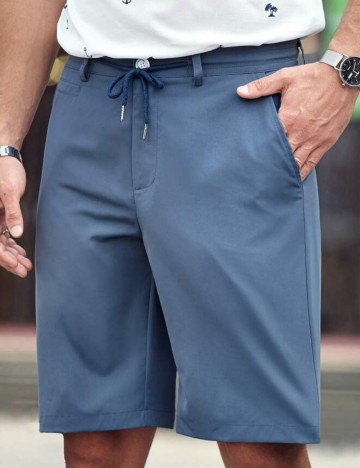 Pantaloni scurți Shein, albastru
