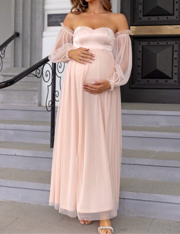 Rochie maxi Joyfunear by Shein, roz