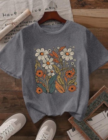 Tricou Shein, gri