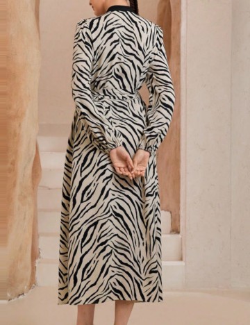 Rochie midi Shein, mix culori