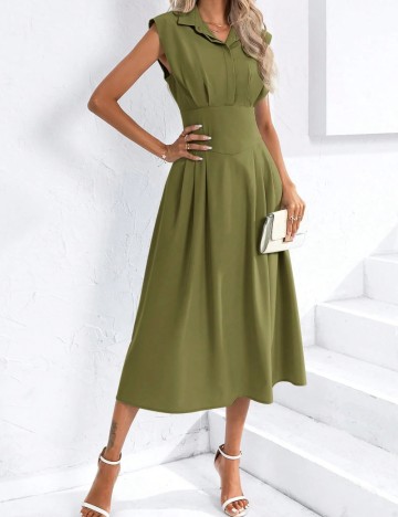 Rochie midi Shein, verde