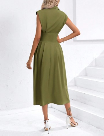 Rochie midi Shein, verde