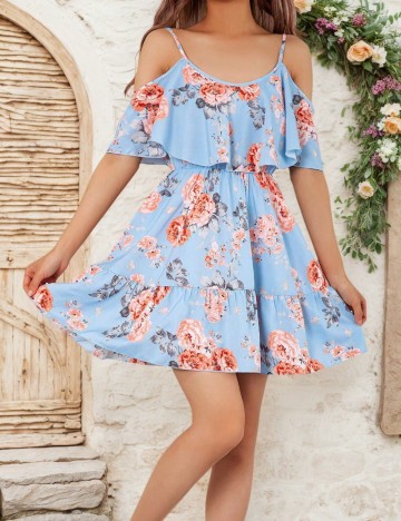 Rochie Shein, mix culori