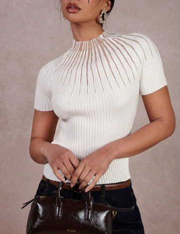 Tricou Shein, alb