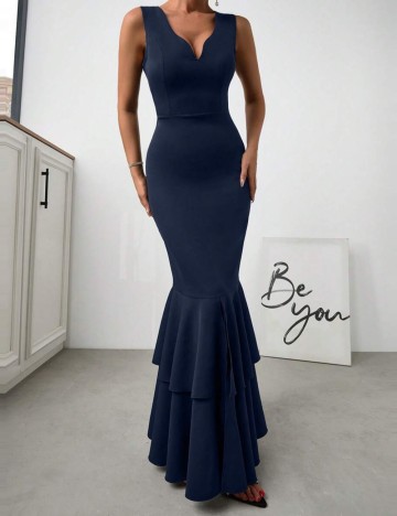 Rochie maxi Shein, albastru