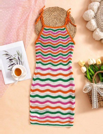 Rochie Shein, mix culori