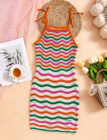 Rochie Shein, mix culori