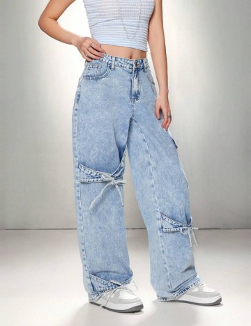 Jeans Sheilay, albastru