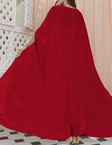 Set Rochie și Cardigan Shein, roșu