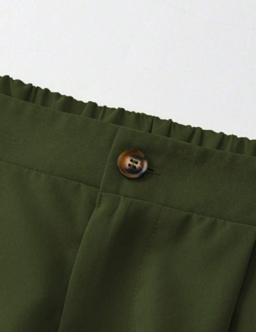 Pantaloni Shein Curve+, verde