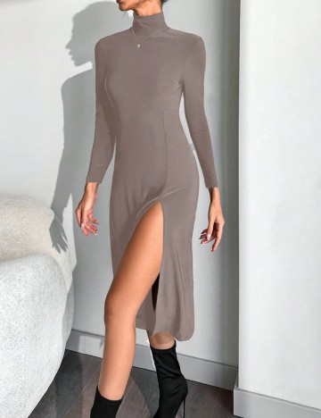 Rochie maxi Shein, bej