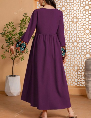 Rochie maxi Shein, mix culori
