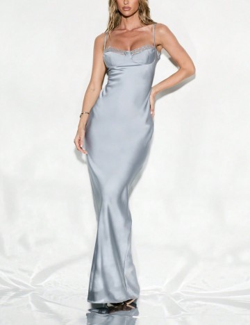 Rochie maxi Shein, gri