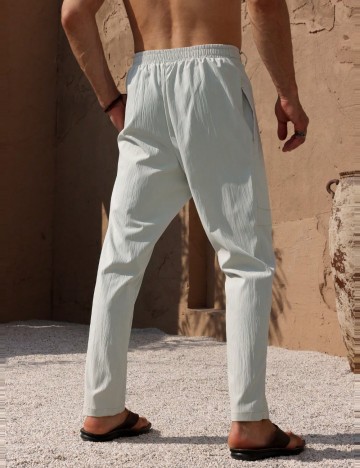 Pantaloni MANFINITY by Shein, bej
