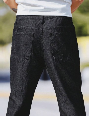 Jeans MANFINITY by Shein, negru