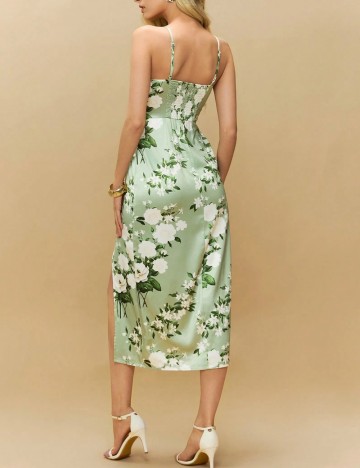 Rochie midi Shein, mix culori