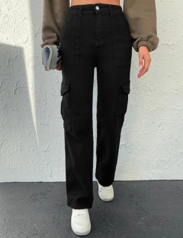 Jeans Shein, negru