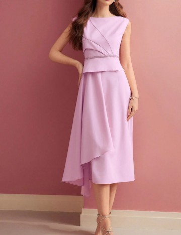 Rochie de ocazie MOTF by Shein, roz