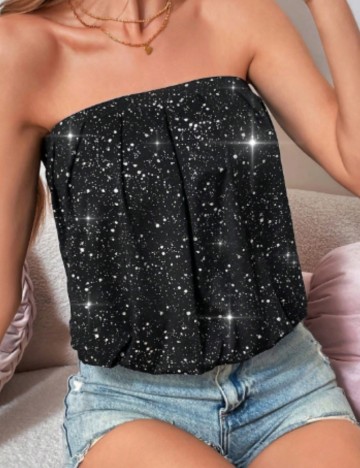 Top Shein, mix culori