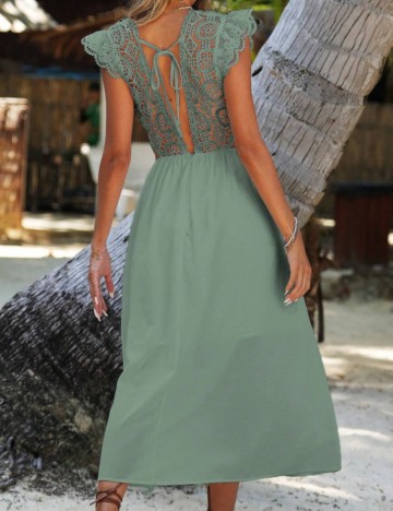 Rochie midi Shein, verde