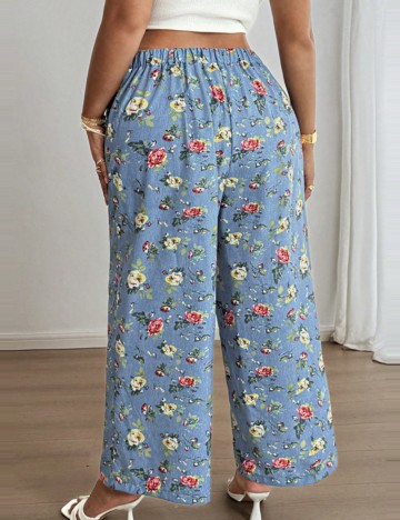 Pantaloni Shein Curve+, mix culori