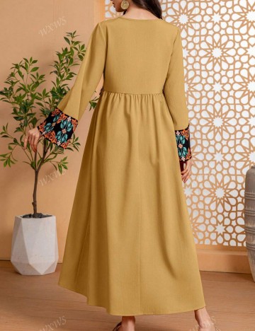 Rochie maxi Shein, mix culori