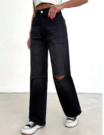 Jeans Shein, negru