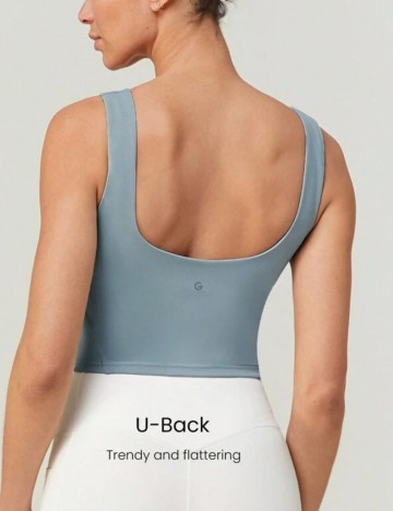 Top Shein, albastru