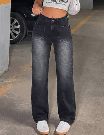 Jeans Shein, negru