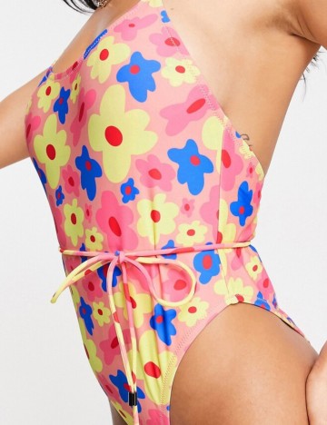 Costum de baie întreg Candypants, mix culori