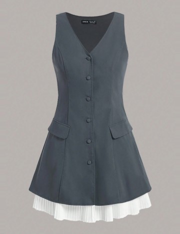 Rochie mini Shein, gri