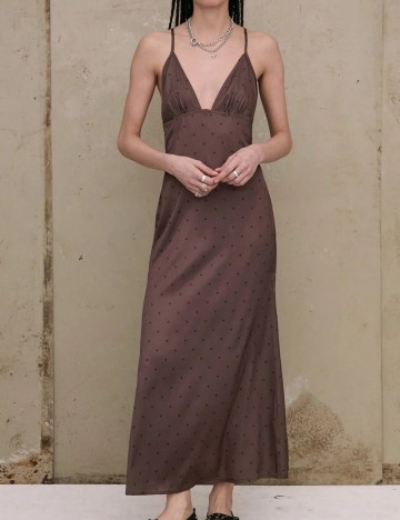 Rochie maxi Shein, maro